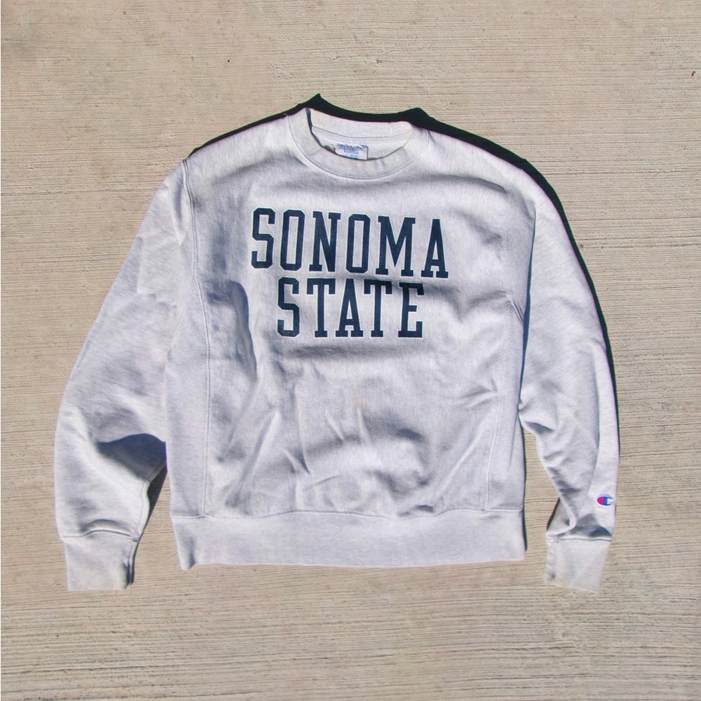 Heavy Weight Champion Sonoma University Crew Neck Sweatshirt